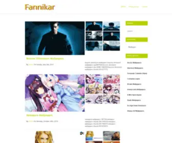 Fannikar.me(Fannikar) Screenshot