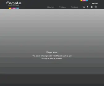 Fanola.it(Made in Italy) Screenshot