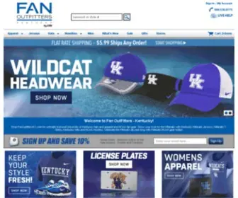 Fanoutfittersky.com(Fan Outfitters Kentucky) Screenshot