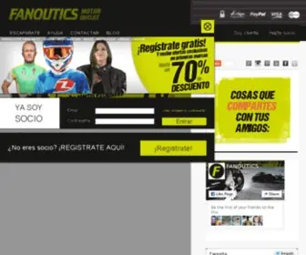 Fanoutics.com(Motor) Screenshot