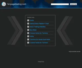 Fanpagetrading.com(海外FXの部屋) Screenshot