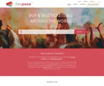Fanpass.co.uk(All around The World) Screenshot