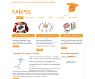 Fanpse.org(Neuropsicología) Screenshot