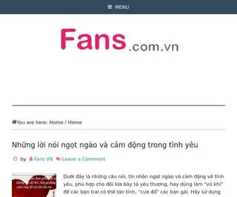 Fans.com.vn(Kênh) Screenshot