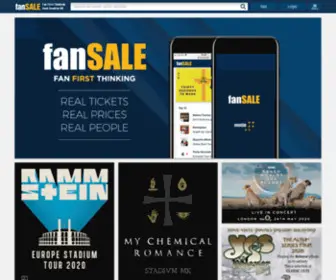 Fansale.co.uk(Fansale) Screenshot