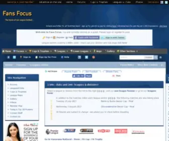 Fansfocus.com(Fans Focus) Screenshot