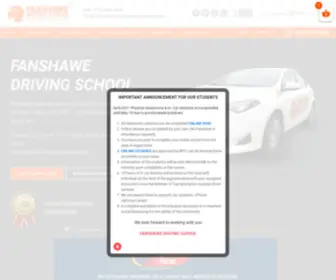 Fanshawedrivingschool.com(Driving School London) Screenshot