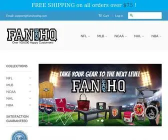 Fanshophq.com(Fan Shop HQ) Screenshot