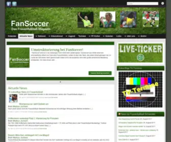 Fansoccer.de(Fansoccer) Screenshot