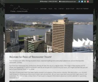 FansofVancouver.com(Amusement Tours Vancouver) Screenshot