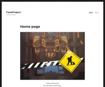 Fansproject.com(By Fans) Screenshot