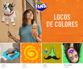 Fanta.cl(Fanta® Chile) Screenshot