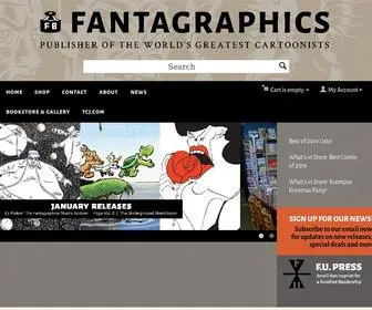 Fantagraphics.com(Shopping cart) Screenshot