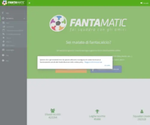 Fantamatic.com(Fantamatic) Screenshot