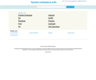 Fantani-Arteziene.info(Fantani Arteziene info) Screenshot