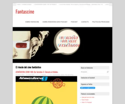 Fantascine.com(Dominio Suspendido) Screenshot