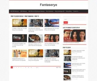 Fantaserye.su(Pinoy Teleserye Replay) Screenshot