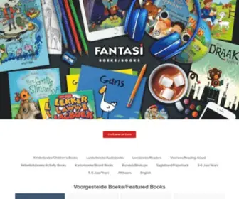 Fantasi.co.za(Fantasi Boeke/Books) Screenshot