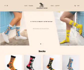 Fantasiasocks.com(Fantazia socks) Screenshot