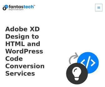 Fantastech.co(Design to HTML & WordPress Conversion Services) Screenshot