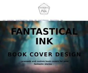 Fantastical-INK.com(Premade & Custom Book Cover Design) Screenshot