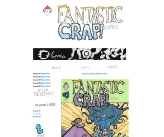 Fantasticcrapcomics.com(Fantastic Crap Comics) Screenshot