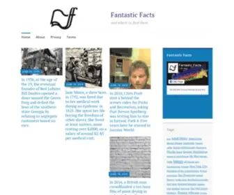 FantasticFacts.net(Fantastic Facts) Screenshot