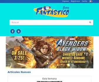 Fantasticocomic.com(Fantástico Comics) Screenshot