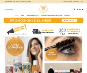 Fantastikabioshop.it(Cosmetici biologici) Screenshot