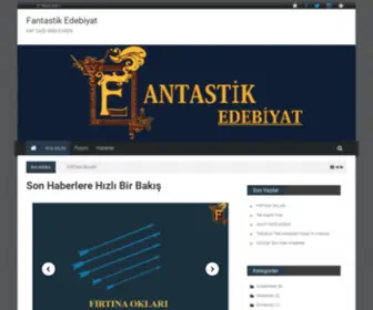 Fantastikedebiyat.com(Fantastik Edebiyat) Screenshot