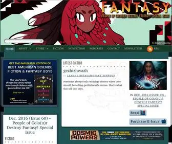 Fantasy-Magazine.com(Fantasy Magazine) Screenshot