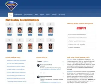 Fantasybaseballnerd.com(Fantasy Baseball Nerd) Screenshot