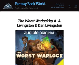 FantasybookWorld.com(Fantasy Book World) Screenshot