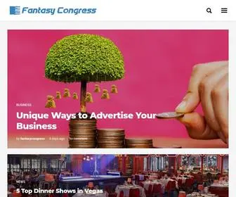 Fantasycongress.us(Fantasy Congress) Screenshot
