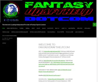 Fantasydrafthelp.com(Fantasydrafthelp) Screenshot