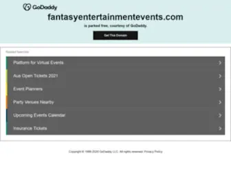 Fantasyentertainmentevents.com(Fantasy Events) Screenshot