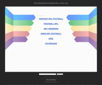 Fantasyfacesbybelle.com.au(Fantasyfacesbybelle) Screenshot