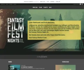 Fantasyfilmfest.com(Fantasy Filmfest) Screenshot