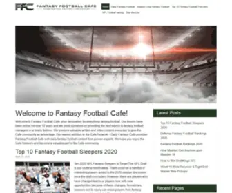 Fantasyfootballcafe.com(Fantasy Football Cafe) Screenshot