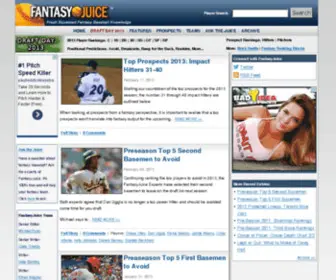 Fantasyjuice.com(Fantasy Juice) Screenshot