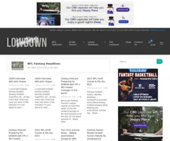 Fantasylowdown.com(Fantasy Home) Screenshot