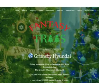 Fantasyoftrees.ca(Fantasy of Trees 2020) Screenshot