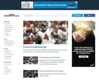Fantasyowner.com(Top fantasy football players) Screenshot