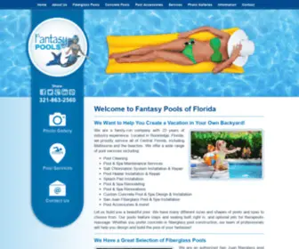 Fantasypoolsflorida.com(Fantasy Pools) Screenshot