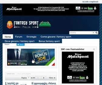 Fantasysportitalia.it(Fantasy Sport Italia) Screenshot