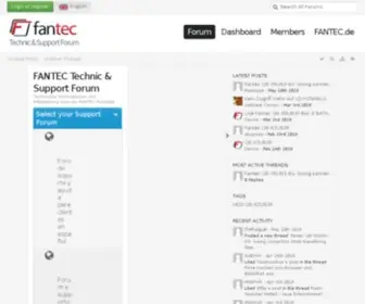 Fantec-Forum.de(Main Page) Screenshot