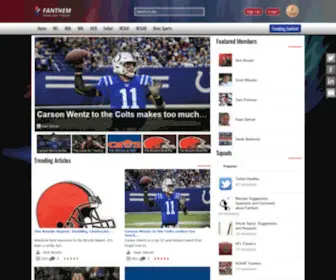 Fanthem.com(Fanthem) Screenshot