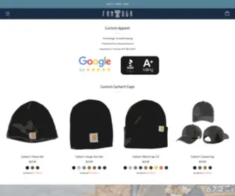 Fantoga.com(Custom Apparel) Screenshot