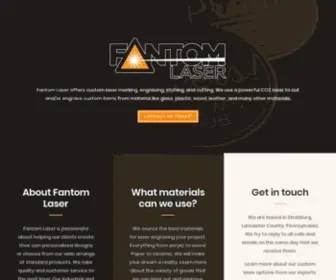 Fantomlaser.com(Custom Laser Engraving) Screenshot