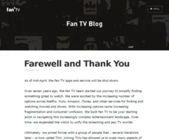 Fan.tv(Find where you can watch your favorite movies and shows) Screenshot